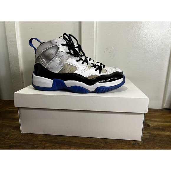 Size 9.5 - Jordan Jumpman Two Trey Concord Royal With Original Box - Picture 1 of 8